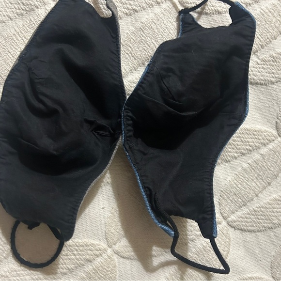 Good used condition, rag and bone denim Blue and Gray Face Masks. - Picture 4 of 5